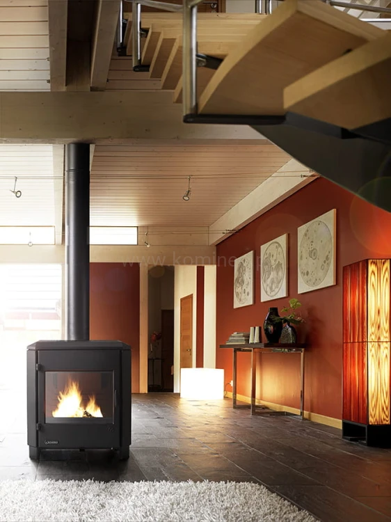 INVICTA CAROLO 9162-44 Piec kominkowy żeliwny aranżacja