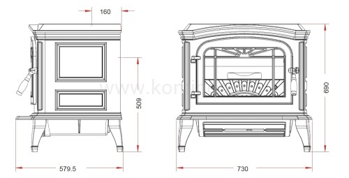 INVICTA BRADFORD 9173-4x schemat