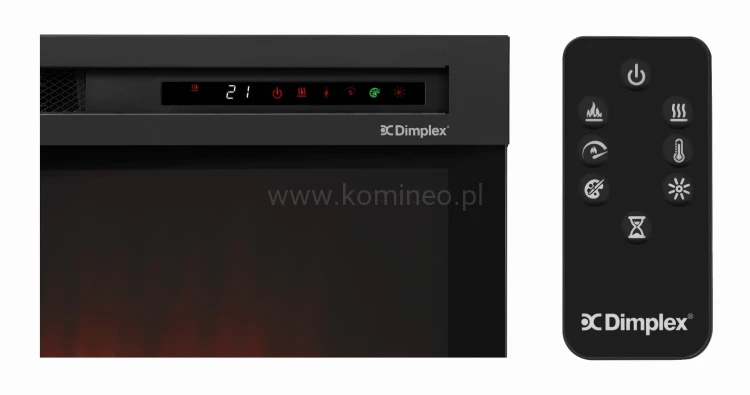 DIMPLEX Wkład elektryczny 23 Firebox XHD sterowanie