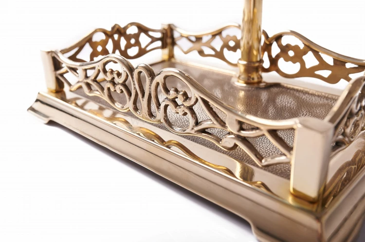 ArtFuego ZK-130 Zestaw kominkowy z mosiądzu, POŁYSK