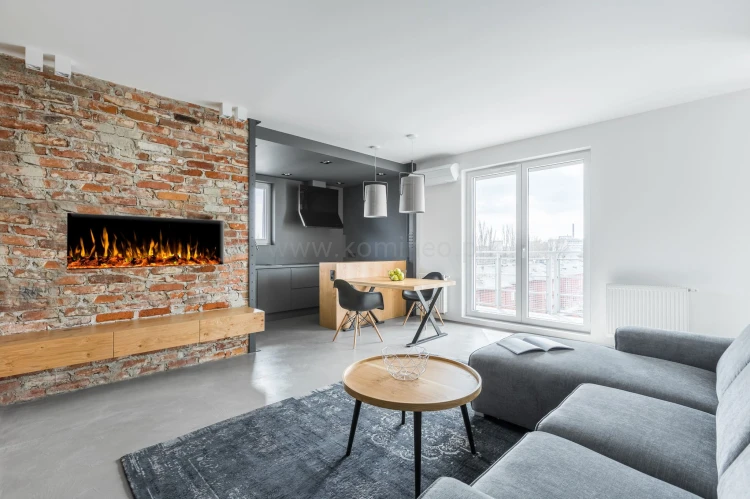 Kominek elektryczny AFLAMO DIAMOND 115 aranżacja