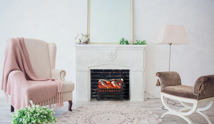 Palenisko elektryczne AFLAMO LOG aranżacje
