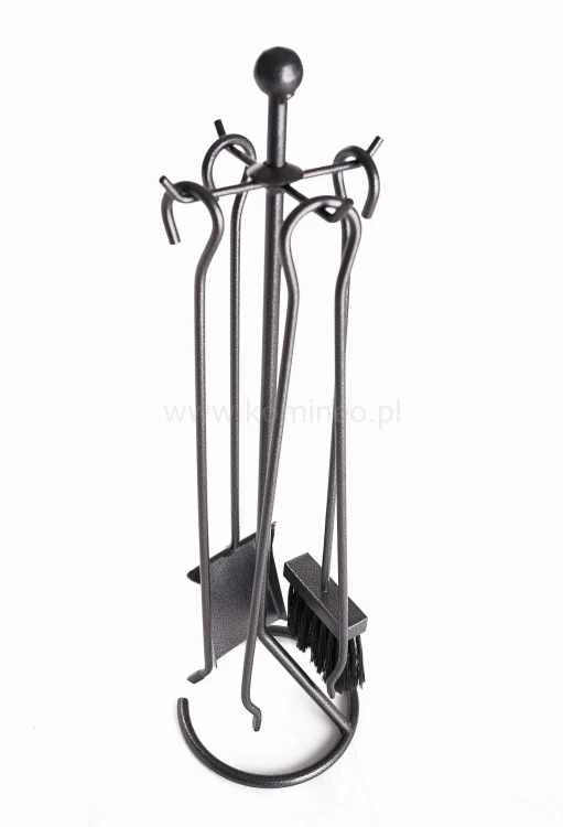 Zestaw kominkowy ArtFuego Z-3123-2-CZ-MŁ