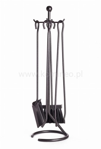 Zestaw kominkowy ArtFuego Z-3123-2-CZ-MŁ