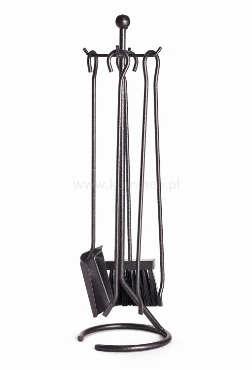 Zestaw kominkowy ArtFuego Z-3123-2-CZ-MŁ