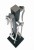ArtFuego Z-3122-2-CZ-IN Zestaw kominkowy ze stali, czarny + inox