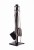 ArtFuego Z-3122-2-CZ-IN Zestaw kominkowy ze stali, czarny + inox
