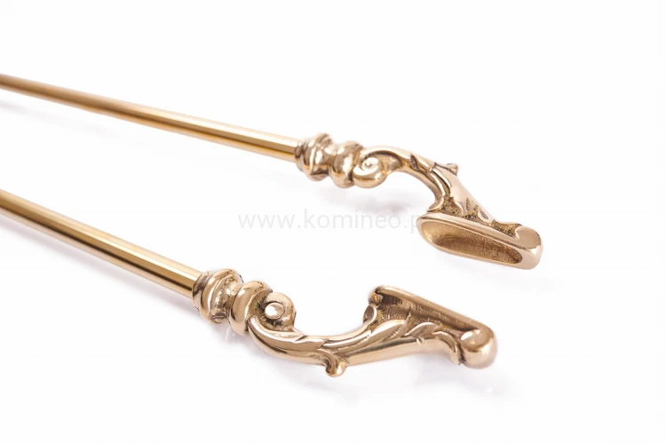 ArtFuego Z-1112-1-PO Zestaw kominkowy z mosiądzu, POŁYSK