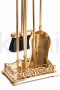 ArtFuego ZK-017 Zestaw kominkowy z mosiądzu, POŁYSK