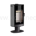 HAJDUK ARCO F1 SZARY Piec kominkowy stalowy