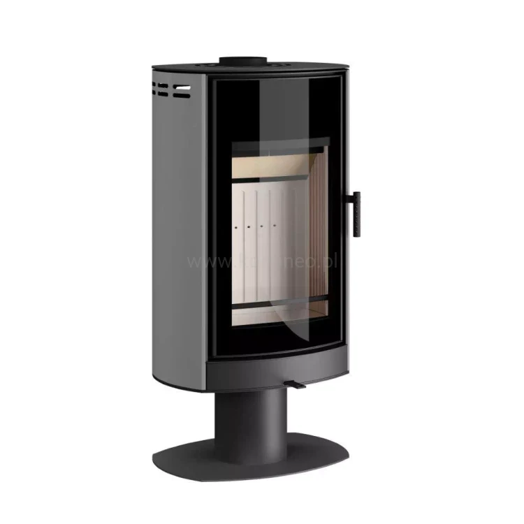 HAJDUK ARCO F1 SZARY Piec kominkowy stalowy