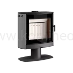 HAJDUK ELIPSE F1 SZARY Piec kominkowy stalowy