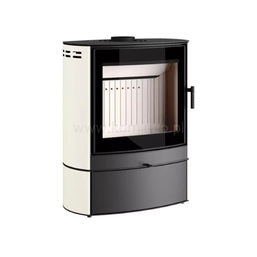 HAJDUK ELIPSE F3 BIAŁY Piec kominkowy stalowy