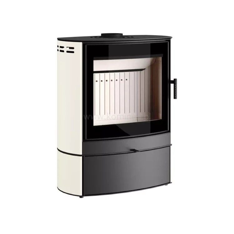 HAJDUK ELIPSE F3 BIAŁY Piec kominkowy stalowy