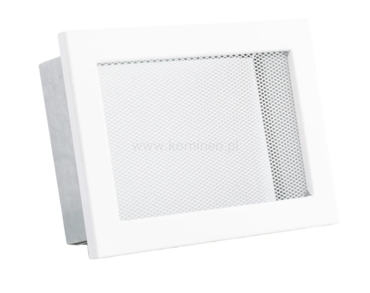 Kratka kominkowa PRO-V 200x145 z siatką, biała