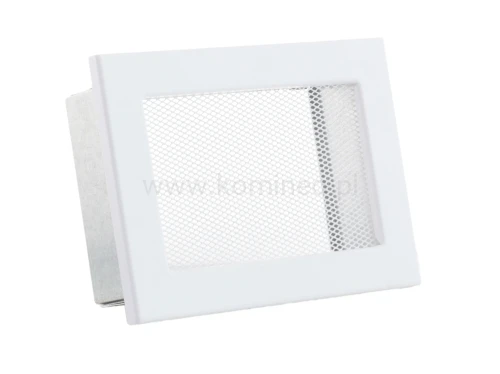 Kratka kominkowa PRO-V 190x170 z siatką, biała