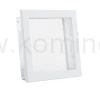 Kratka kominkowa PRO-V 220x220 z siatką, biała