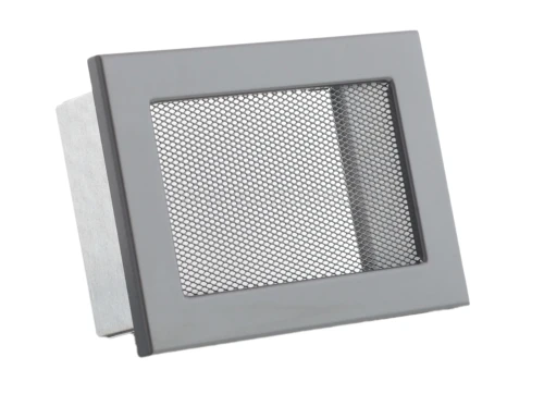 Kratka kominkowa PRO-V 190x170 z siatką, czarna