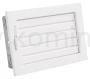 Kratka kominkowa PRO-V 200x145 z ruchomą żaluzją, biała