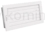 Kratka kominkowa PRO-V 325x170 z ruchomą żaluzją, biała