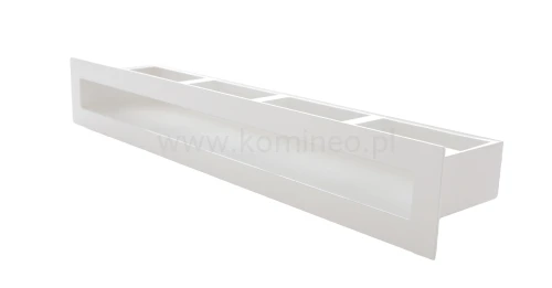 Luft PRO-V OPEN 450x70, prosty bez ramki, biały