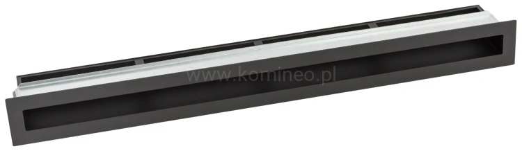 Luft PRO-V OPEN 700x70, prosty z ramką, czarny