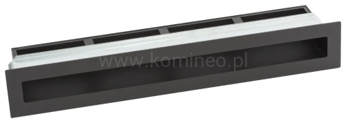 Luft PRO-V OPEN 450x70, prosty z ramką, czarny