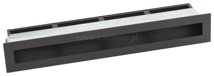 Luft PRO-V OPEN 450x70, prosty z ramką, czarny