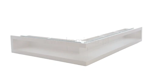 Luft PRO-V OPEN 700x500/70, narożny lewy z ramką, biały