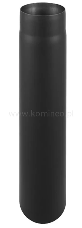 Rura prosta 1,0 m czarna