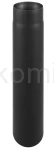 Rura prosta 1,0 m czarna
