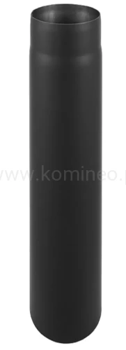 Rura prosta 1,0 m czarna