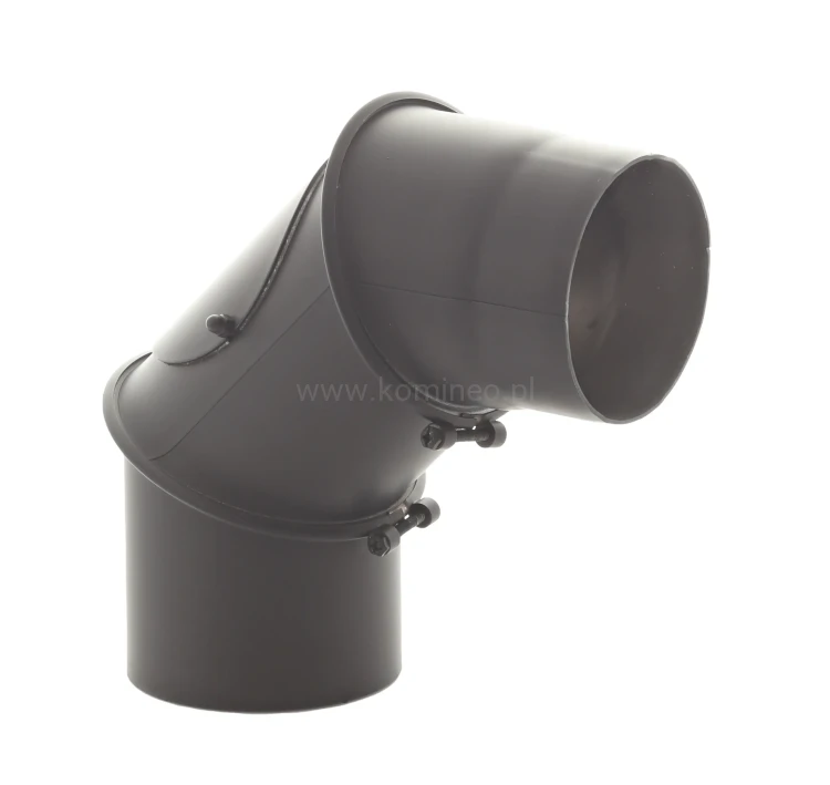 Kolano nastawne 90º 150 mm z rewizją - 3 segmenty