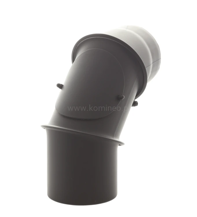 Kolano nastawne 90º z rewizją - 3 segmenty