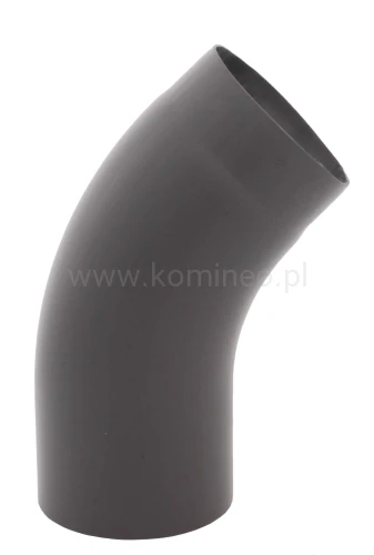 Kolano gięte 45º (grafit)