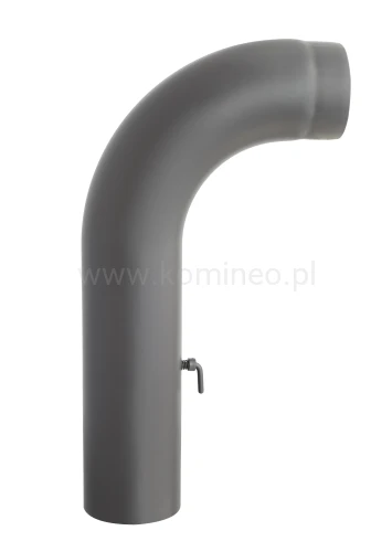 Kolano gięte wysokie krótkie 90º z szybrem