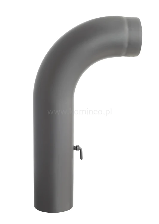 Kolano gięte wysokie krótkie 90º z szybrem