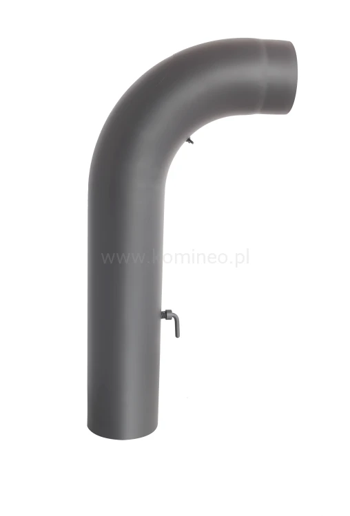 Kolano gięte wysokie  krótkie 90º z szybrem i rewizją