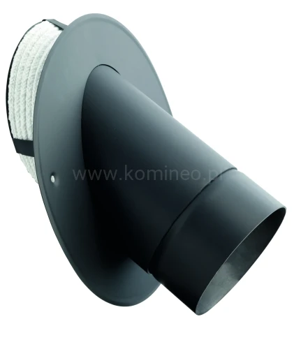 wkładka kątowa teleskopowa 45º do kominów ceramicznych