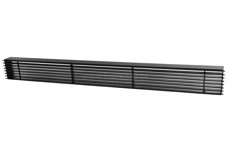 Kratka typu LOFT 800x100, czarna