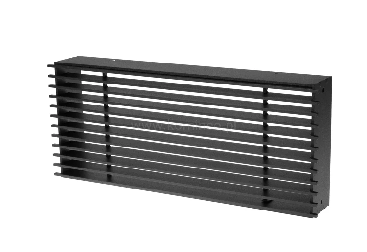 Kratka typu LOFT 350x150, czarna