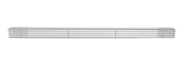 Kratka typu LOFT 800x100 mm, biała