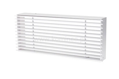 Kratka typu LOFT 350x150 mm, biała