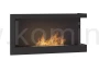 SIMPLE fire CORNER 900 prawy Biokominek do zabudowy narożny