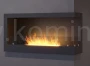 SIMPLE fire CORNER 900 prawy Biokominek do zabudowy narożny aranżacja