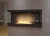 SIMPLE fire CORNER 900 lewy Biokominek do zabudowy narożny aranżacja