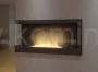 SIMPLE fire CORNER 900 lewy Biokominek do zabudowy narożny aranżacja