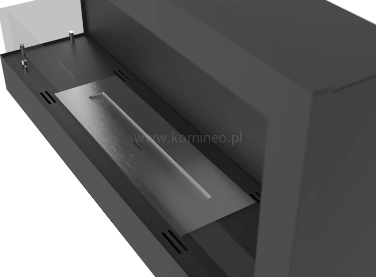 SIMPLE fire CORNER 900 lewy Biokominek do zabudowy narożny