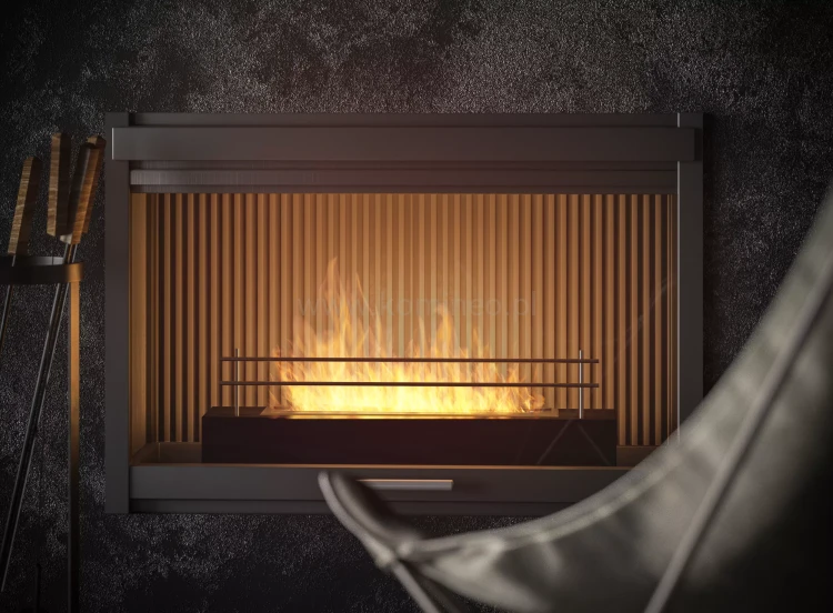Biokominek SIMPLE fire FIREBOX 600 aranżacja