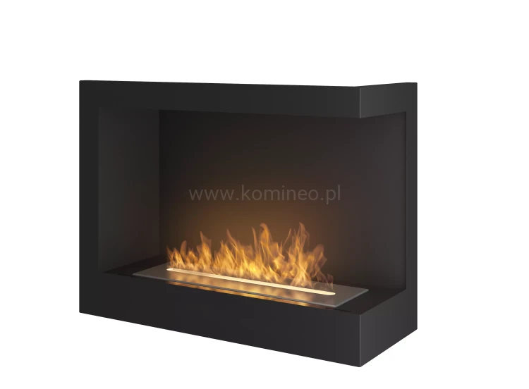 SIMPLE fire CORNER 600 prawy Biokominek do zabudowy narożny